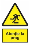 indicator ssm de pericol - dreptunghiular - atentie la prag