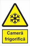 indicator ssm de pericol - dreptunghiular - camera frigorifica