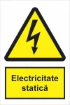 indicator ssm de pericol - dreptunghiular - electricitate statica