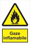 indicator ssm de pericol - dreptunghiular - gaze inflamabile