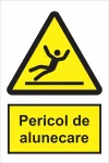 indicator ssm de pericol - dreptunghiular - pericol de alunecare