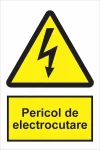 indicator ssm de pericol - dreptunghiular - pericol de electrocutare