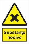 indicator ssm de pericol - dreptunghiular - substante nocive
